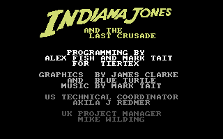 Indiana Jones and the Last Crusade screenshot 3 for Commodore 64